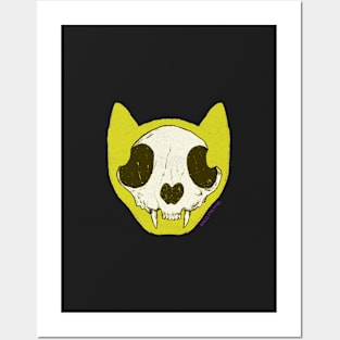 Skelly, The Cat | Spirit Version Posters and Art